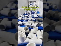 Máquina de embalagem de precisão de alta velocidade com contagem visual para produtos de encaixe de tubos