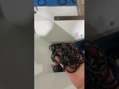 Embalagem de contagem automática de anéis de vedação.