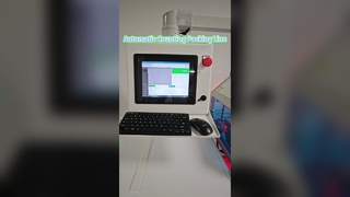 Linha de embalagem da contagem automática