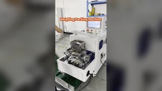 Pesando a máquina de embalagem