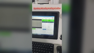 máquina de embalagem com baixa contagem de gotas